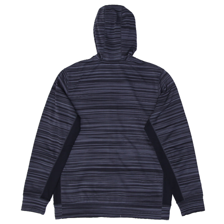 Mens Embroidered Nike Logo Therma Fit Zip Up Pullover Hoodie