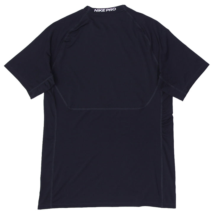 Mens Nike Pro Slim Fit Black Sports T-Shirt
