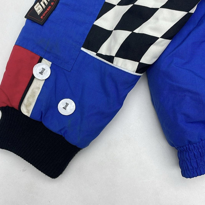 Mens Choko Motorsports Snap On Power Racking Puffer Jacket