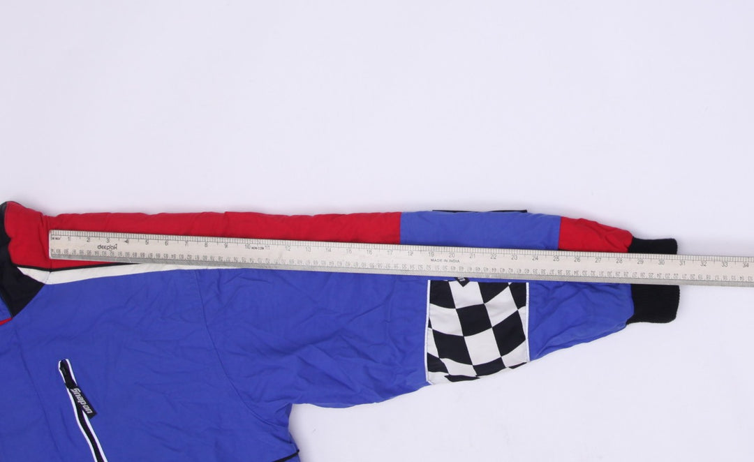 Mens Choko Motorsports Snap On Power Racking Puffer Jacket