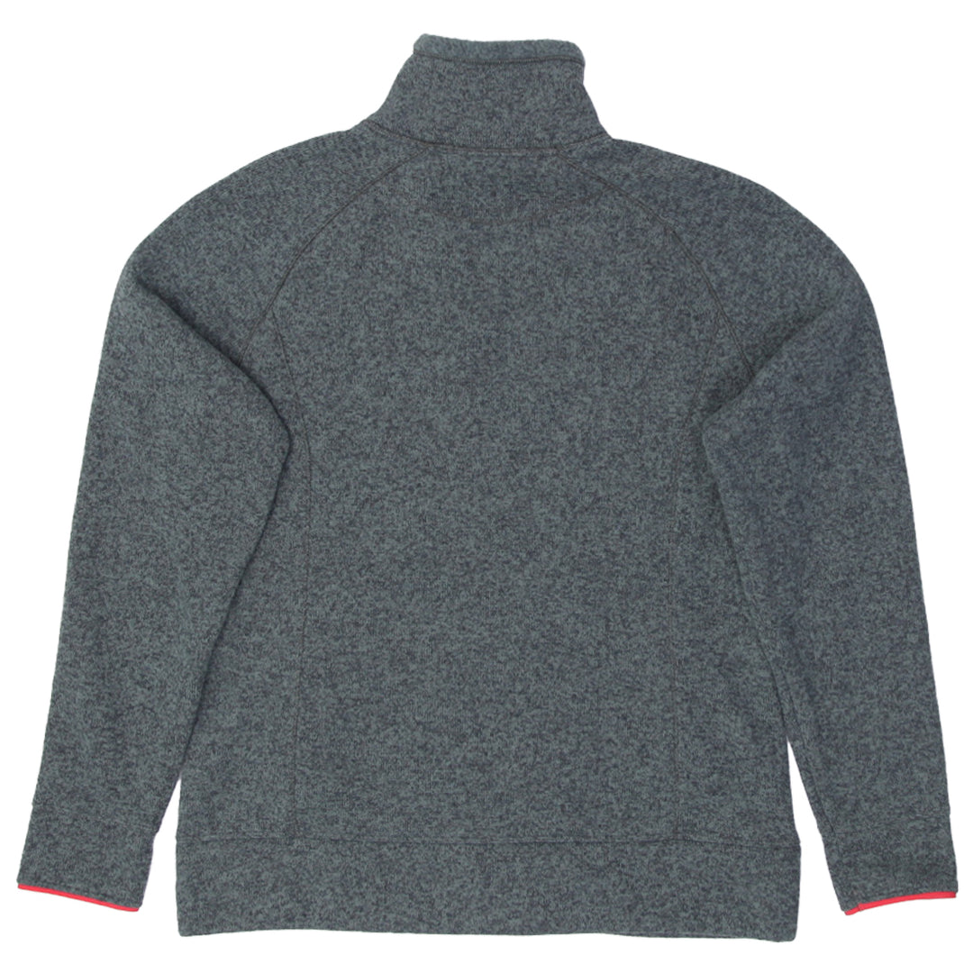 Ladies The North Face Full Zip Better Sweater Fleece Jacket Green