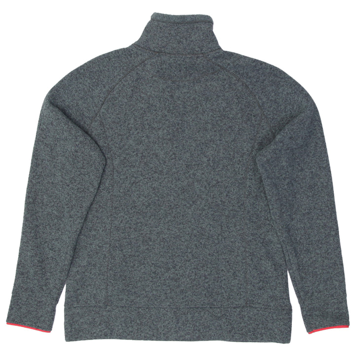 Ladies The North Face Full Zip Better Sweater Fleece Jacket Green