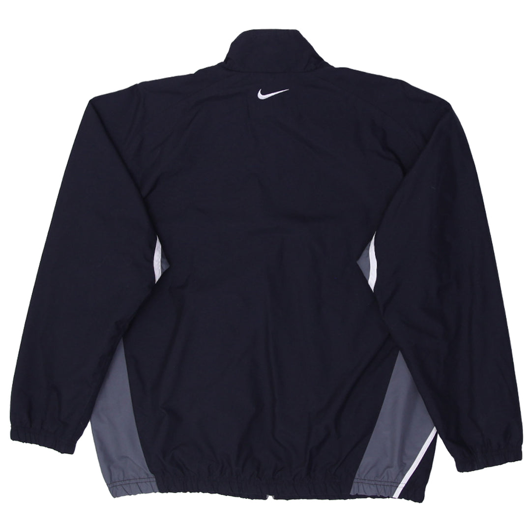 Mens Embroidered Nike Logo Full Zip Sports Nylon Jacket