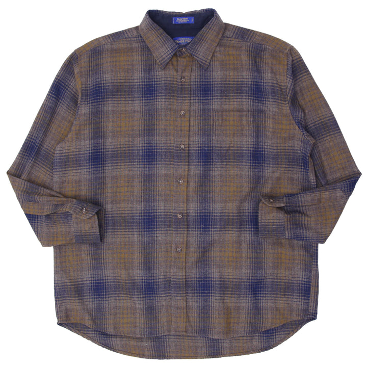 Mens Pendleton Flannel Woolen Mills Trail Long Sleeve Shirt