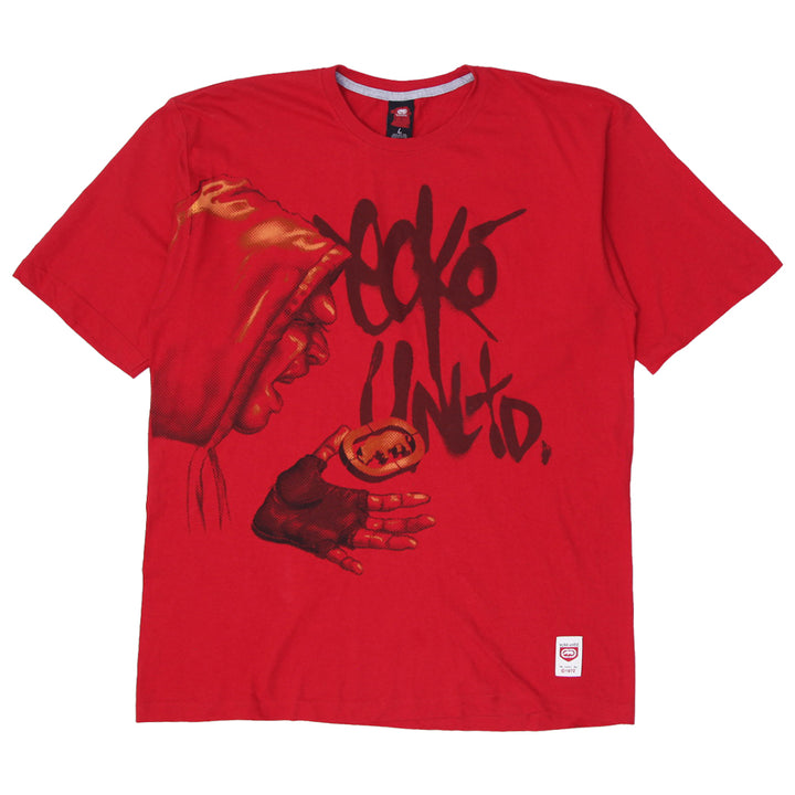 Y2K Mens Ecko Unltd Red Graphic T-Shirt