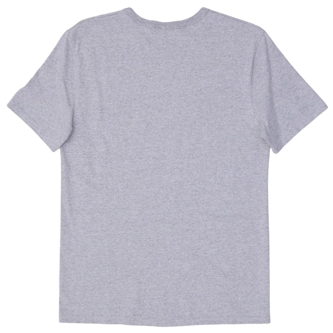Mens Champion Logo Gray Crewneck T-Shirt