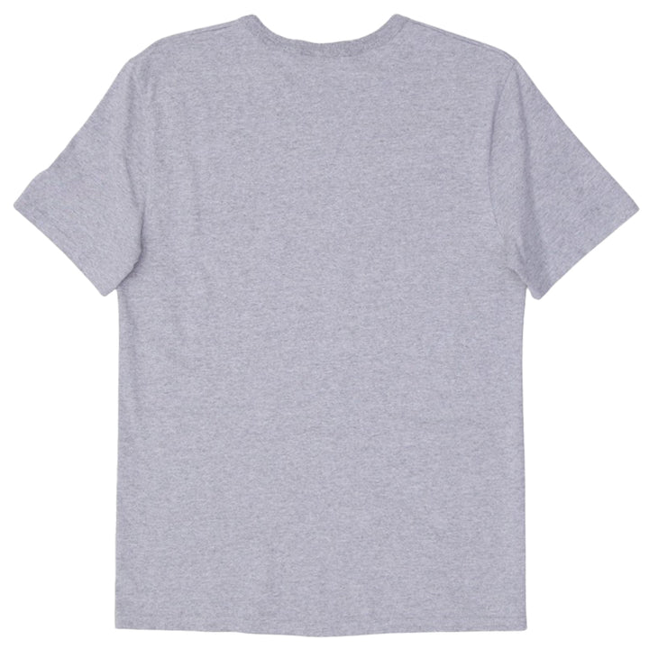 Mens Champion Logo Gray Crewneck T-Shirt