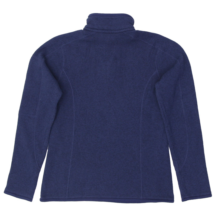 Ladies Patagonia Better Sweater Quarter Zip Navy
