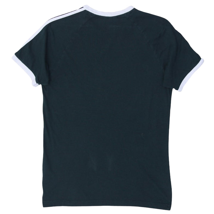 Ladies Adidas Logo Sleeve Striped T-Shirt