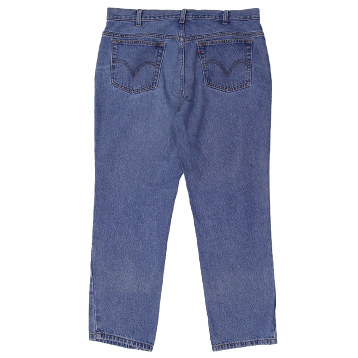 Vintage Levis 3Q'04 Orange Tab 100% Cotton Jeans | Migration_Jeans UAENAT20 - Side View | Fashion Rerun