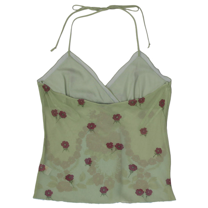 Y2K Ladies Smart Set Floral Halter Top