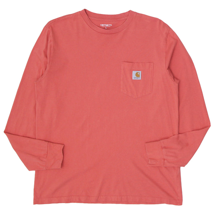 Mens Carhartt Work In Progress Long Sleeve Pocket T-Shirt