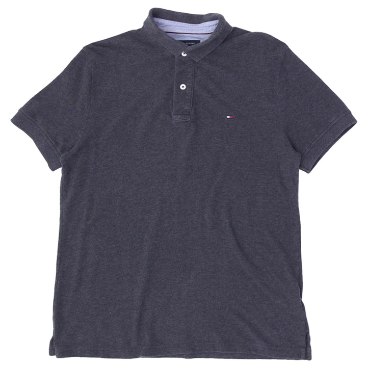 Mens Tommy Hilfiger Gray Polo T-Shirt