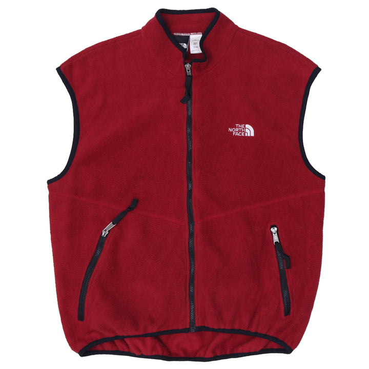 Mens The North Face Full Zip Fleece Vest
