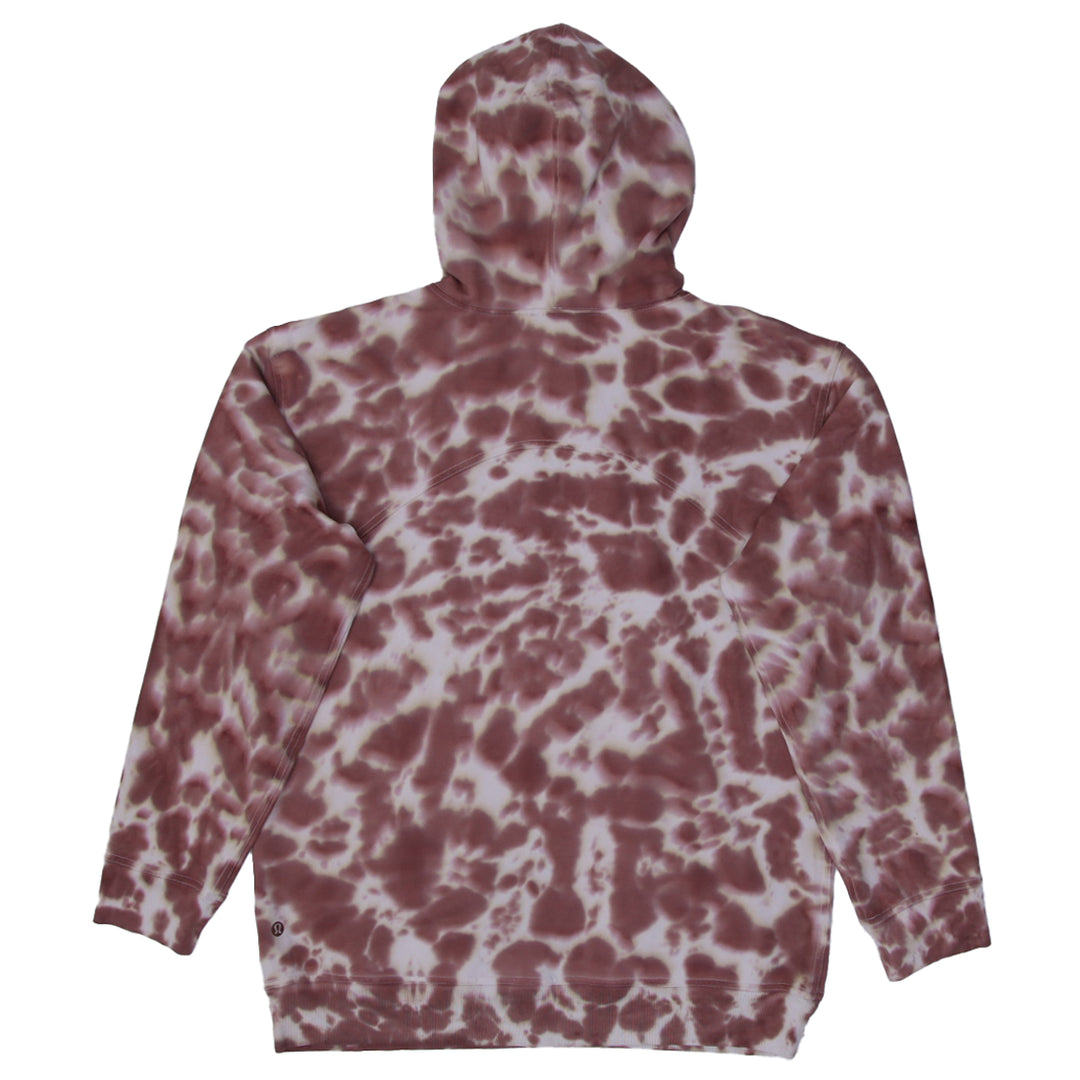 Ladies Lululemon All Yours Tie Dye Pullover Hoodie