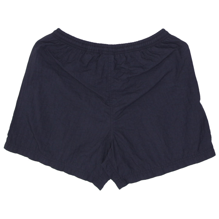 Vintage 90S Ladies Embroidered Nike Logo Sports Nylon Shorts | Migration_Shorts UAENAT20 - Side View | Fashion Rerun