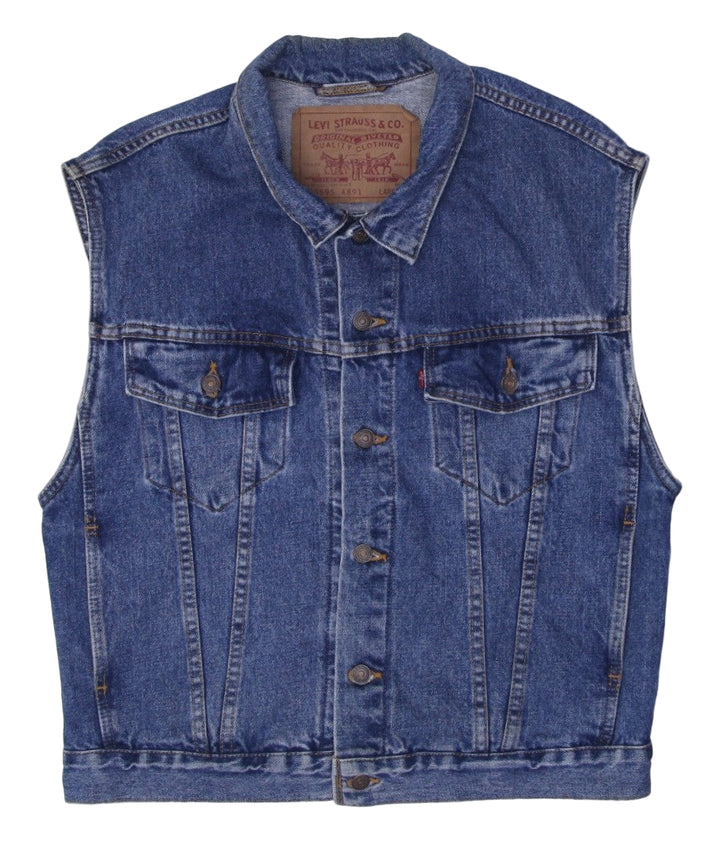 Vintage Levi Strauss & Co. 70595 4891 Denim Vest