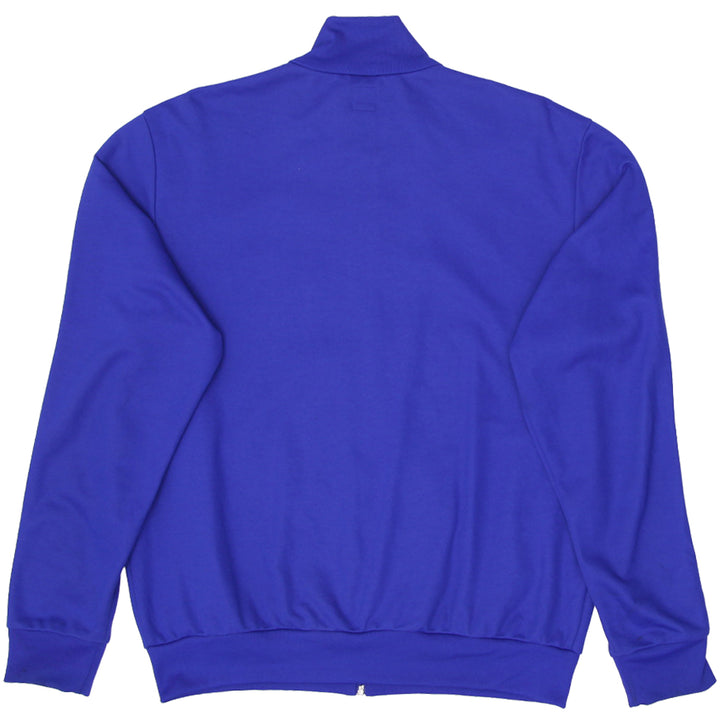 Mens Adidas Chelsea Football Full Zip Track Soccer Stripe Jacket Blue