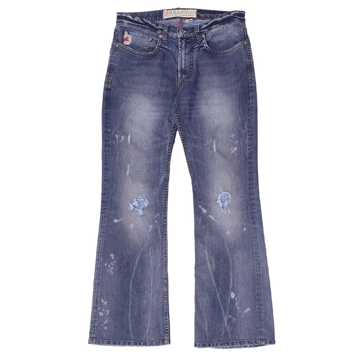 Y2K Mens Parasuco Denim Legend Ripped Jeans