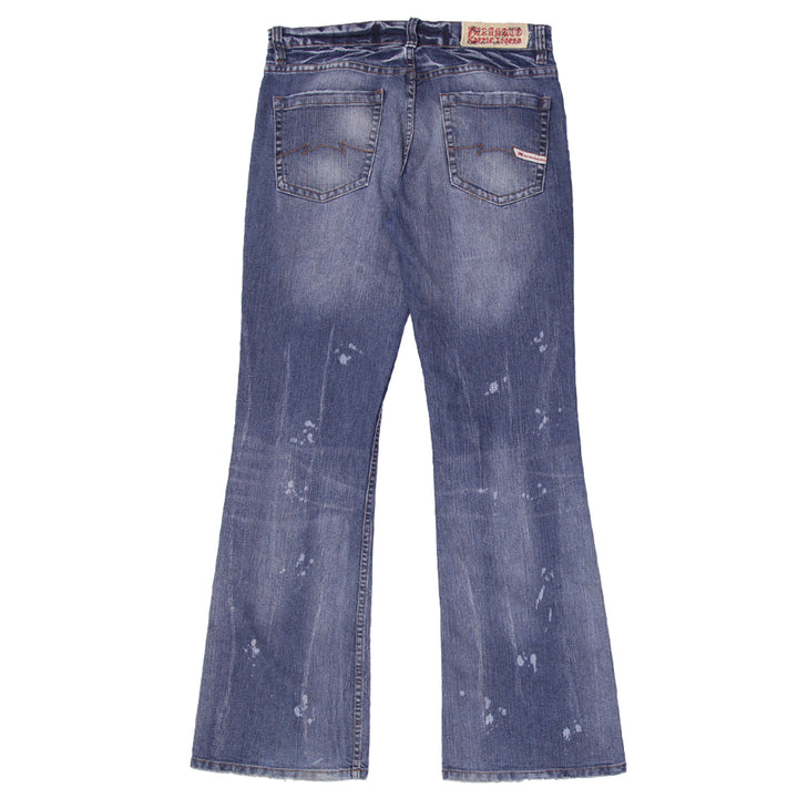 Y2K Mens Parasuco Denim Legend Ripped Jeans