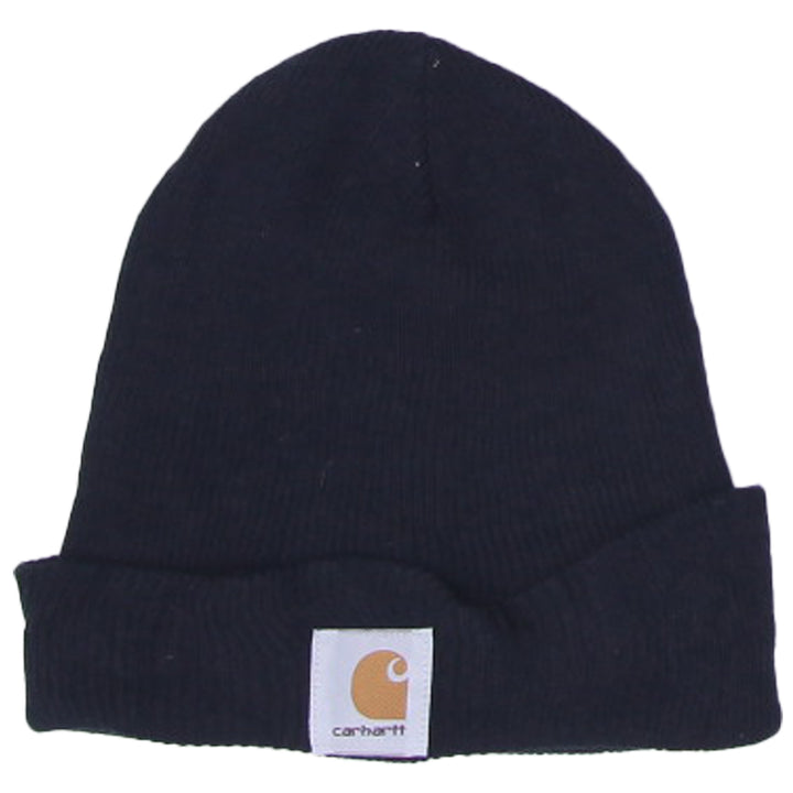 Mens Black Carhartt Beanie