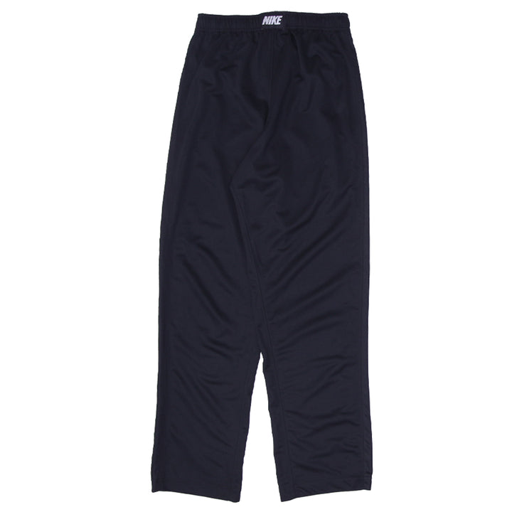 Mens Embroidered Nike Logo Black Sports Track Pants