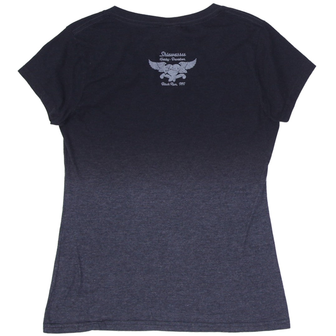Ladies Harley Davidson V-Neck T-Shirt