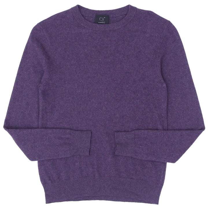 Ladies Qi 100% Cashmere Long Sleeve Sweater