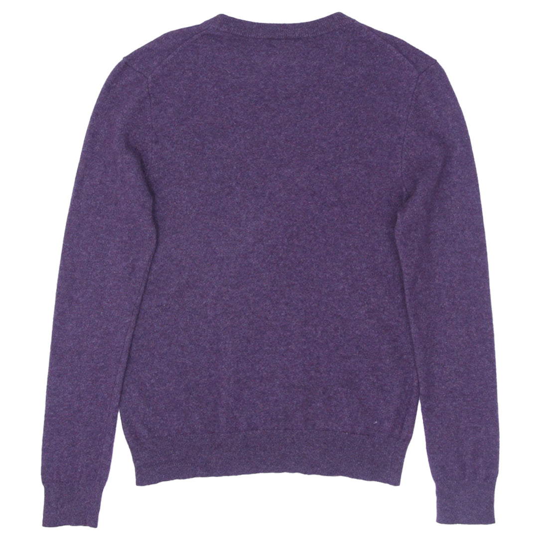 Ladies Qi 100% Cashmere Long Sleeve Sweater