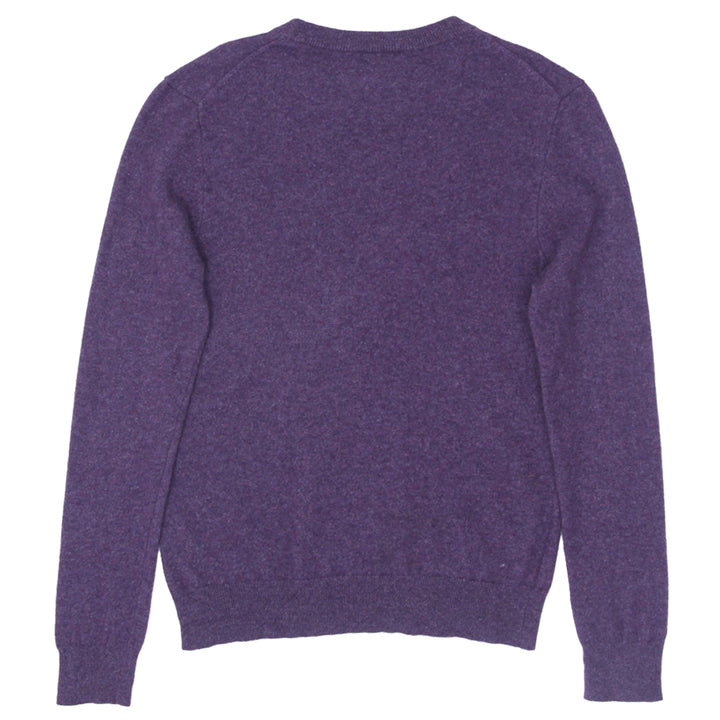 Ladies Qi 100% Cashmere Long Sleeve Sweater