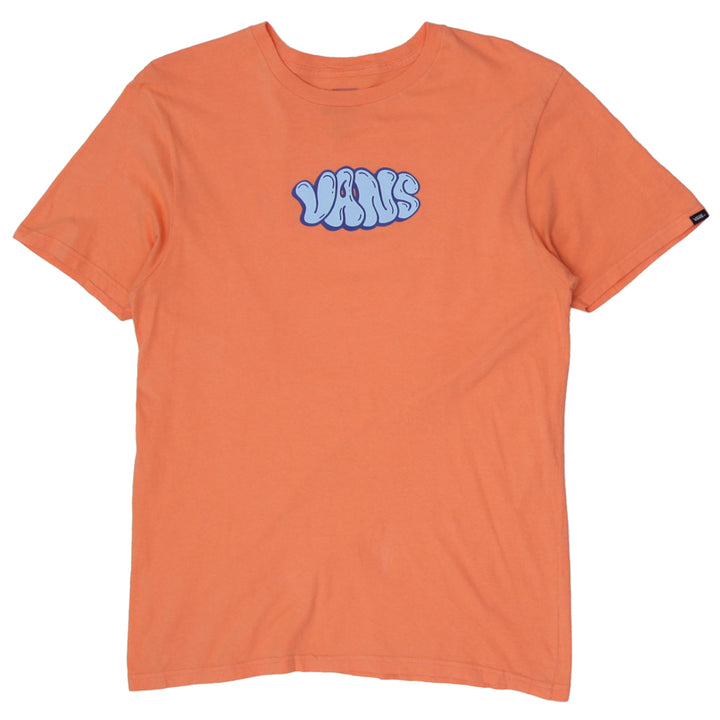 Mens Vans Logo Slim Fit Crewneck T-Shirt