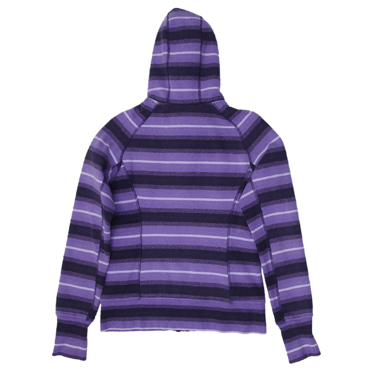 Ladies Lululemon Scuba Hoodie Purple Ombre Stripes