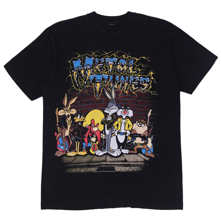 Vintage 1993 Looney Tunes Metal Tunes Character Single Stitch T-Shirt