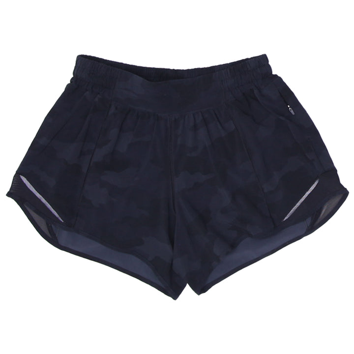 Ladies Lululemon Camo Sports Shorts