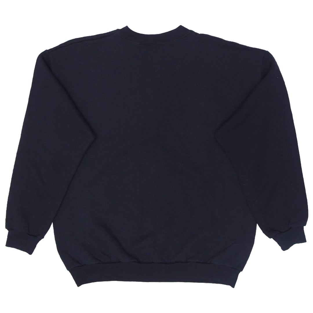 Vintage Logo 7 Indiana Pacers Black Sweatshirt