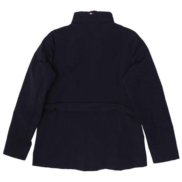 Ladies Tommy Hilfiger Belted Hilfiger Yacht Jacket Black