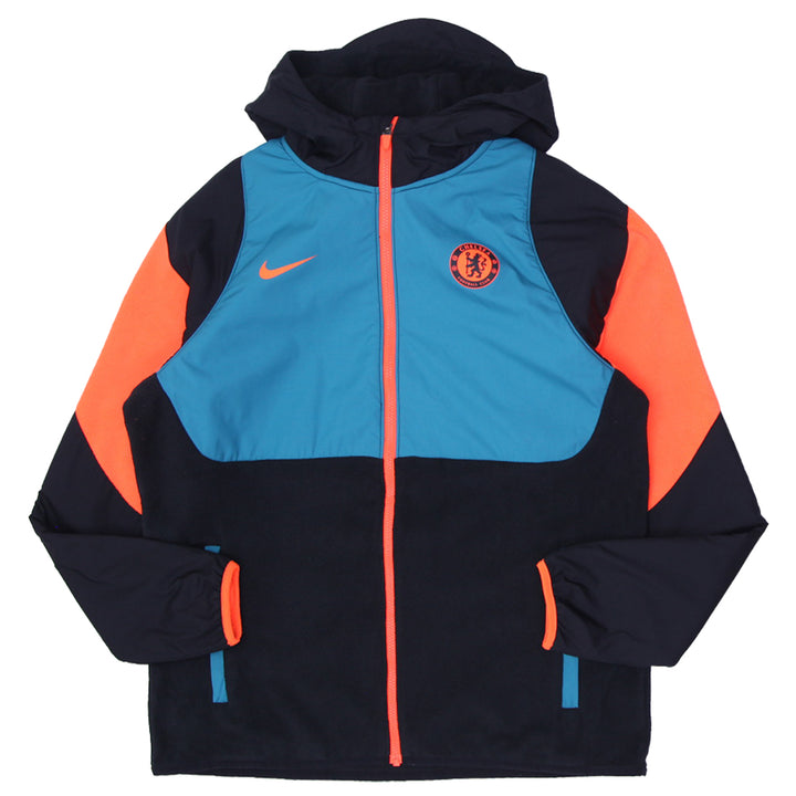 Mens Nike Chelsea FC Full Zip Hoodie Woven Soccer Jacket