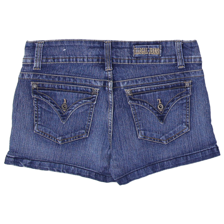 Ladies Illegal Jeans Denim Shorts