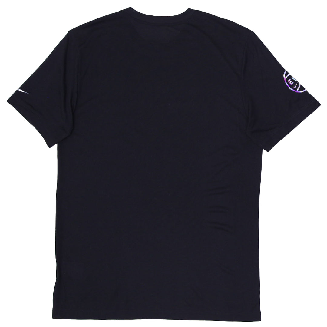 Mens Nike Logo Team Durant Print Black T-Shirt