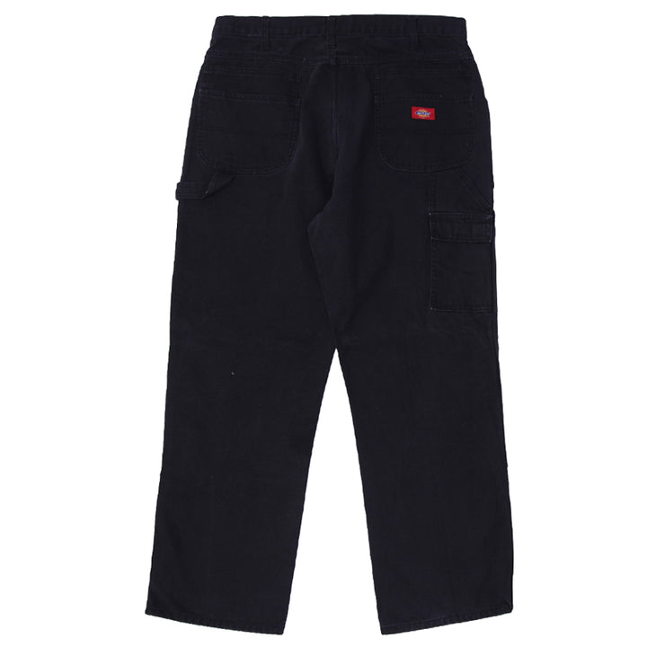 Mens Black Dickies 100% Cotton Workwear Pant