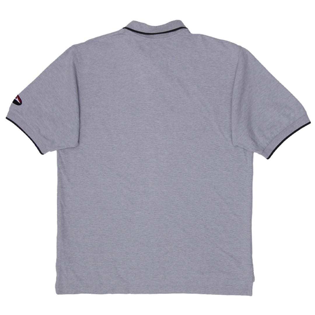 Mens Nike Golf Embroidered Nike Logo Gray Polo T-Shirt