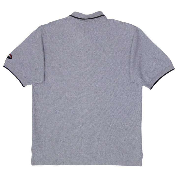 Mens Nike Golf Embroidered Nike Logo Gray Polo T-Shirt