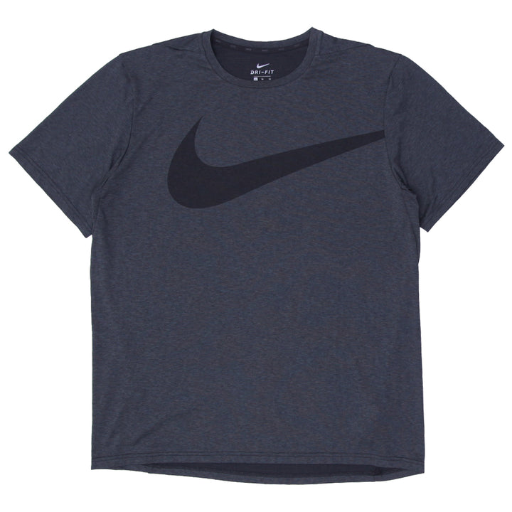 Mens Big Nike Logo Dri Fit Sports T-Shirt