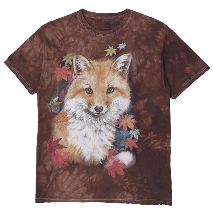 Mens The Mountain Fox Tie Dye T-Shirt