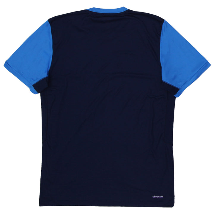 Mens Adidas Tennis Striped Sleeve Sports T-Shirt