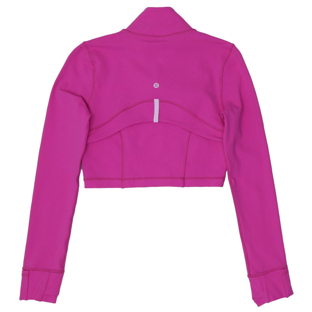 Ladies Lululemon Quarter Zip Crop Jacket