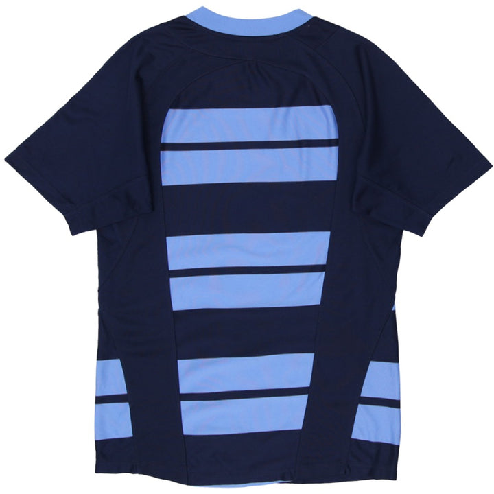 Mens Embroidered Nike Logo Team Rugby Hoop T-Shirt