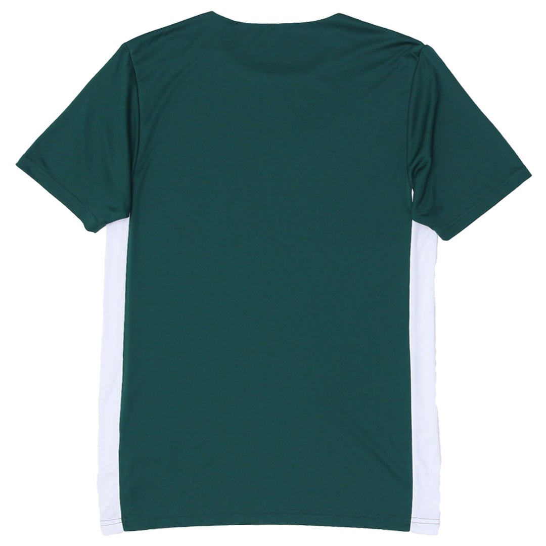 Mens Adidas Climalite Sleeve Striped Sports T-Shirt