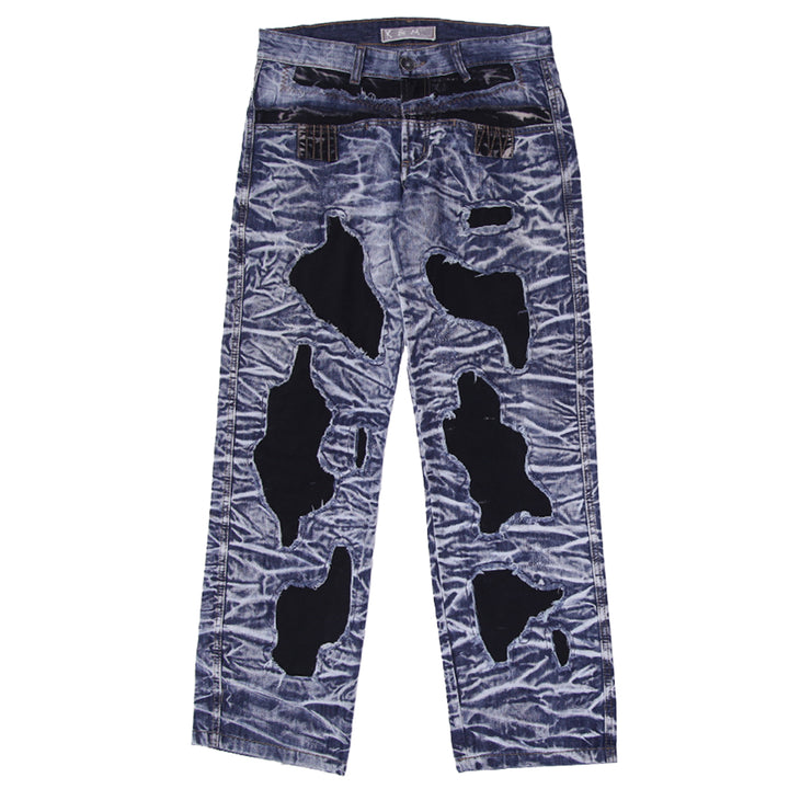 Vintage Kosmo Lupo Washed Patched Jeans