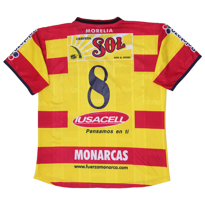 Vintage Atletica Monarcas Morelia Home Soccer Jersey